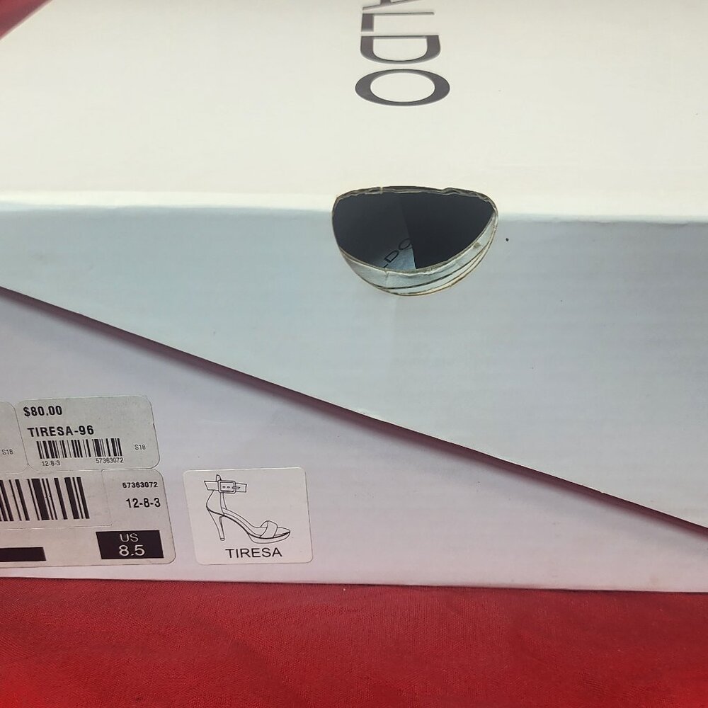 Brand New In the Box ALDO Ankle Strap High Heels - Picture 3 of 7